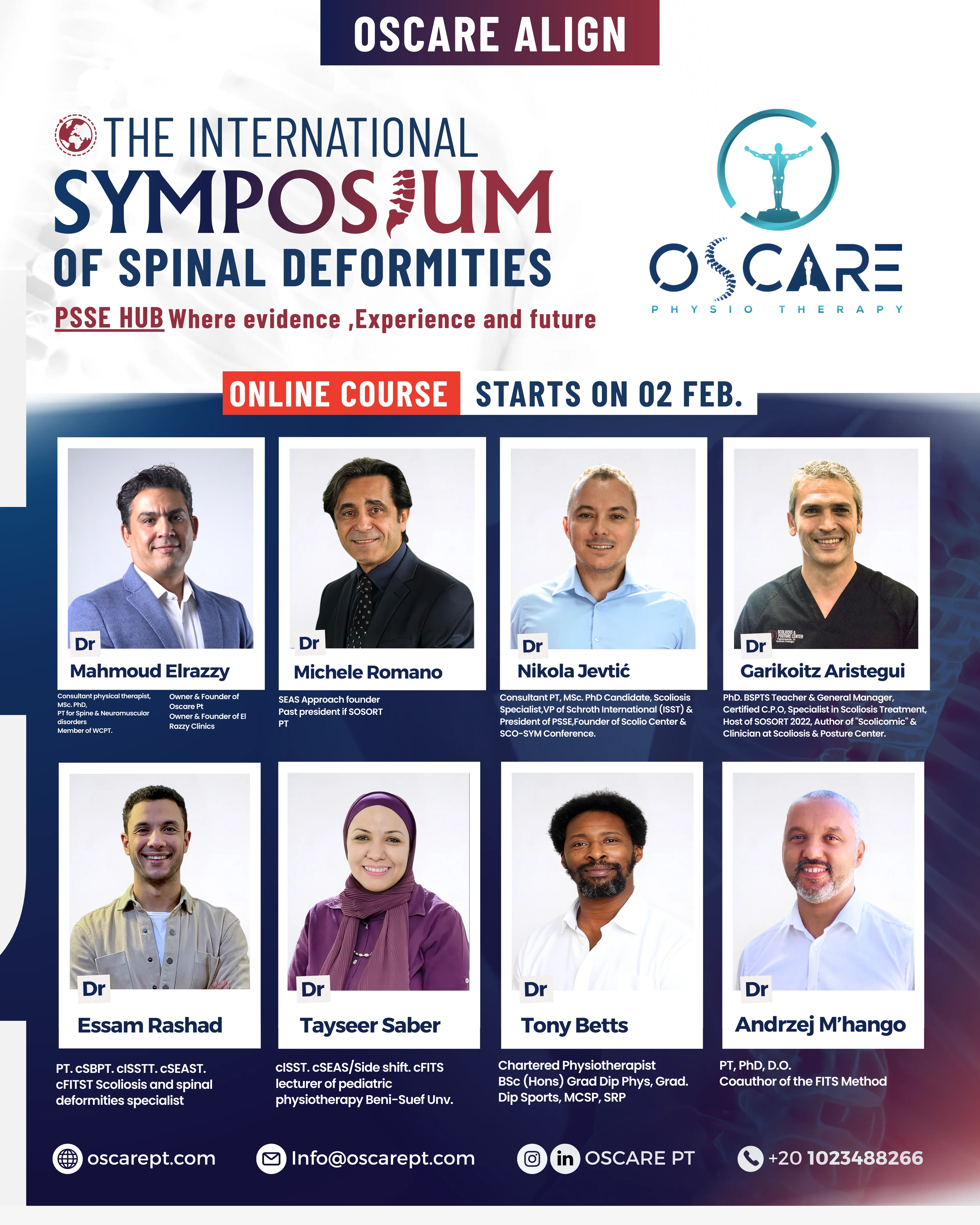 The international symposium of spinal deformities